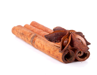 star anise and cinnamon