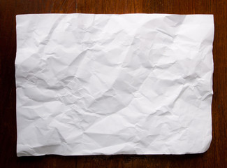 old paper on brown wood texture