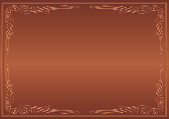 brown background