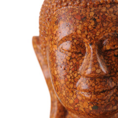 Face of statue buddha in thailand