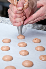 Fototapeta premium Préparation de Macarons #4