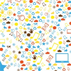 Communication pattern icons