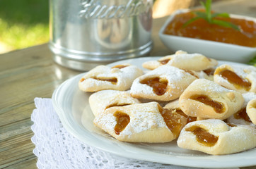 Fagottini ripieni di marmellata