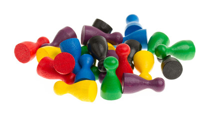 Large collection of pawns