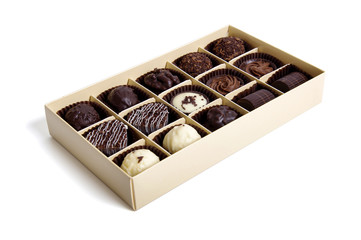Chocolate Candy in the box