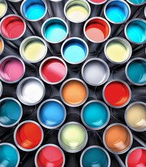 Paint cans