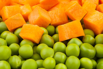 peas and carrot mix
