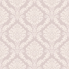 Seamless damask pattern - 42034196