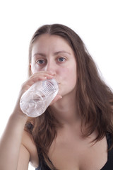 Drinking from bottle