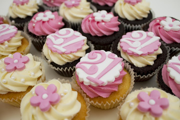 Cupcakes for a 21st birthday