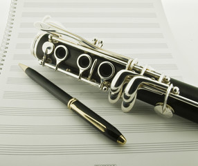 Fototapeta premium clarinet
