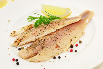 Fisch, Teller