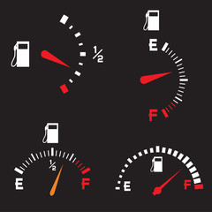 Fototapeta premium Gas Tank Illustration