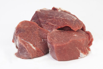 Raw steak
