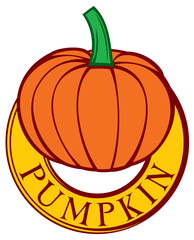 pumpkin label