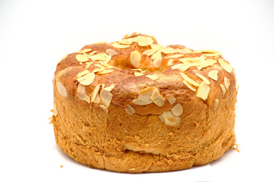 Traditional sweet bread in eastern Europe