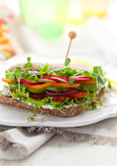 Vegetable Sandwich