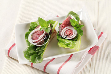 Roast Beef Sandwiches