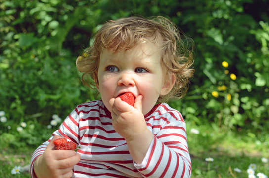 manger des fraises