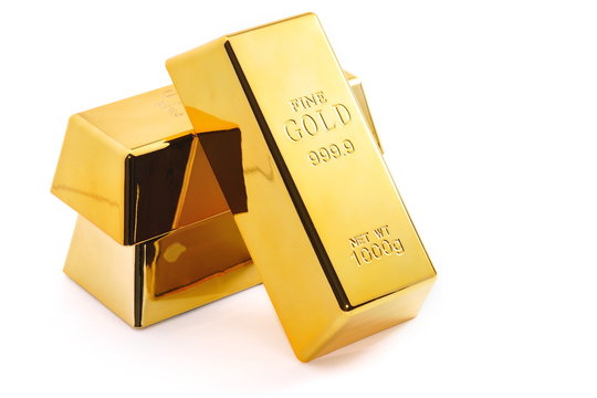 Lingots d'or.