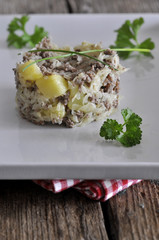 Wirsingpfanne mit Hackfleisch