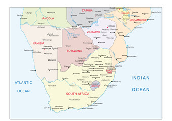 Obraz premium südliches Afrika
