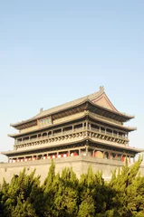 Fotobehang Drum Tower of Xian China © bbbar