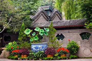 Foto op Canvas Garden Walls Former Residence Soong Ching-Ling © Bill Perry