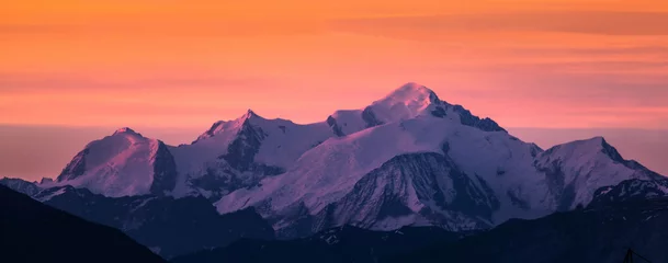 Papier Peint photo Mont Blanc Mont Blanc