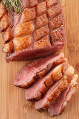 grilled duck breast