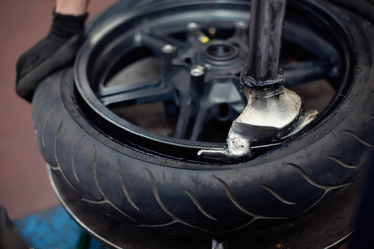 Motorcycle Tire Repair