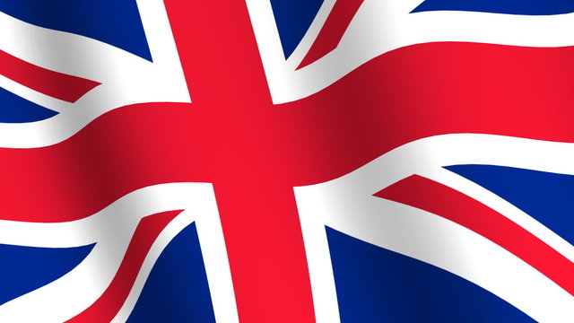 Waving flag of   United Kingdom