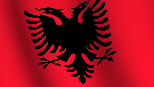 Waving flag   Albania