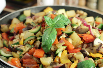 grilled vegetables