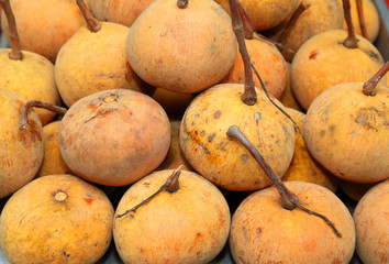 Sandoricum koetjape or Santol fruit in Thailand market