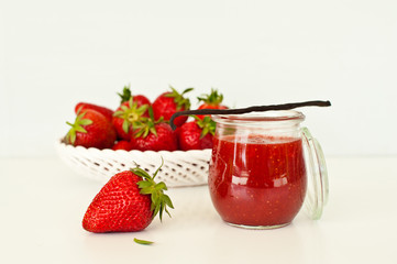 erdbeermarmelade mit vanille