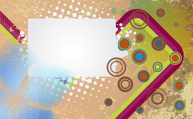 Abstract background in grunge style.