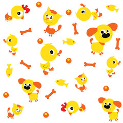 Obraz premium animals pattern