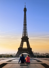 Couple Tour Eiffel