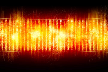 Orange abstract background