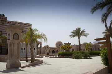Fototapeta na wymiar Meczet na Egipt w Sharm