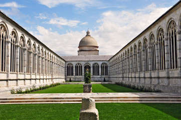 Pisa, piazza dei miracoli - Cimitero Monumentale