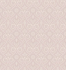 Seamless Gothic Damask Pattern