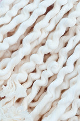 abstract background of rope fabric