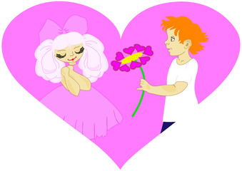 boy congratulates girl 11