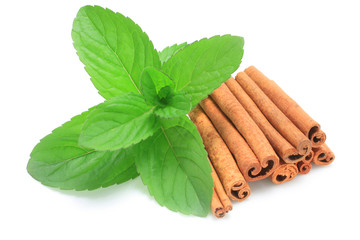 Cannelle et menthe