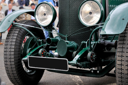 vintage car from "mille miglia"