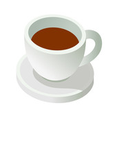 Vector icon coffee