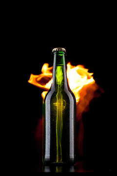 Beer with fire