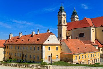 Fototapeta premium Valtice Cathedral, Unesco World Heritage Site, Czech Republic